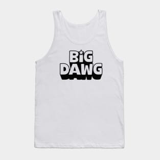 Big Dawg Bold Typography Design Tank Top